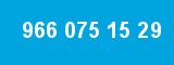 966 075 15 29 966 075 15 29